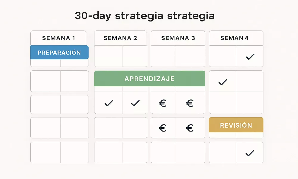 Plan detallado de 30 días para implementar la gestión de bankroll en apuestas Yankee