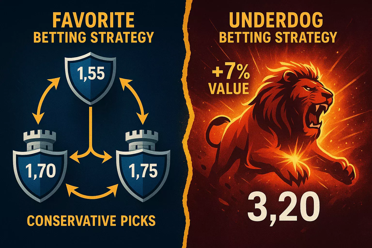 Estrategia de value betting con underdog en apuestas Yankee para maximizar ROI